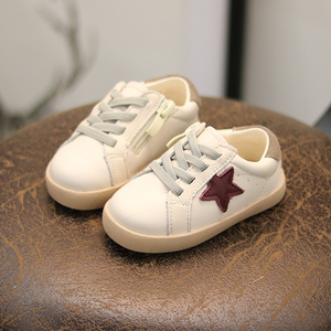 宝宝春秋冬鞋子1-3岁男女小童运动鞋板鞋加绒棉鞋婴儿软底学步鞋2
