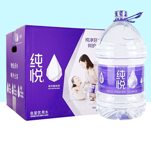 可口可乐冰露纯悦饮用矿物质水4.5L*4瓶大桶水实惠装北京包邮