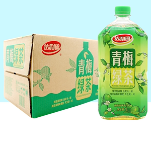 达利园大瓶青梅绿茶饮料500*15/1L*12瓶/整箱 日期新鲜 包邮