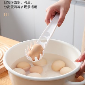 日式捞面条神器大漏勺家用厨房捞意大利面的勺子煮鸡蛋爪勺漏网勺