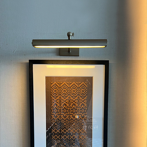 复古拉丝壁画灯北欧极简现代简约可调节挂画壁灯卫生间浴室镜前灯