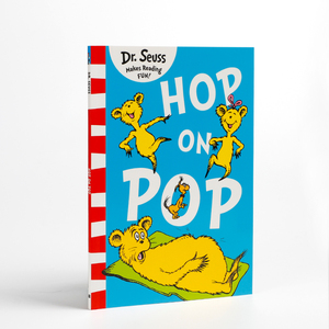 送音频英文原版绘本Hop On Pop苏斯博士Dr.Seuss 汪培珽廖采杏吴敏兰推荐书单2-6岁阅读幼儿儿童英语启蒙认知学习进口正版图书