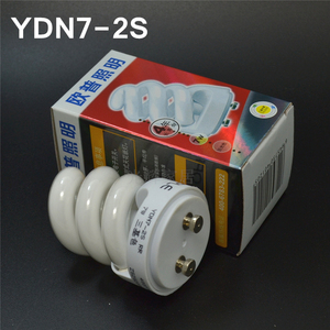 欧普TD7w全螺旋 节能灯泡YDN7-2S 筒灯旋钮式吊顶三基色荧光灯泡
