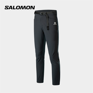 【狂欢价】salomon萨洛蒙男款多功能户外长裤徒步软壳裤弹