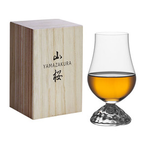 山桜酒评人设计师 东方日式标准闻香杯 威士忌杯 ISO酒杯富士山脚