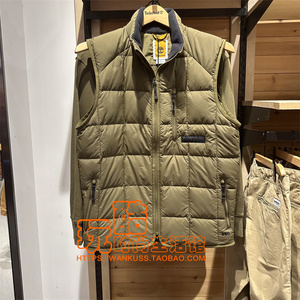 Timberland/添柏岚正品2023年秋冬男子休闲百搭保暖羽绒马甲A2N41