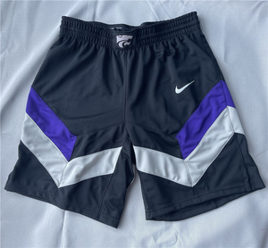 美国购回 NCAA堪萨斯州立大学Nike耐克篮球训练短裤 美式球裤