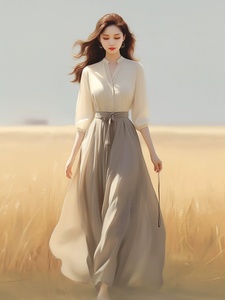 棉立方2023新款两件套气质韩版名媛洋气衬衫女装套装轻奢高级感