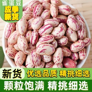 云南雀蛋豆5斤农家自产新鲜四季豆米饭豆子五谷杂粮花芸豆类大全