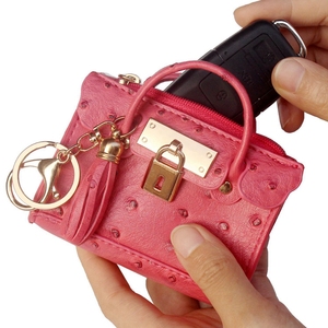 超级迷你学生手提包模型零钱包流苏钥匙包女士创意小钱包娃娃包包