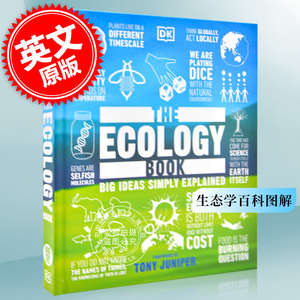 现货 DK Big Ideas The Ecology Book人类的思想百科丛书 生态学认知图 英文原版