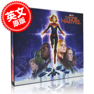 现货 中图原版 漫威惊奇队长 英文原版精装 电影艺术画册设定集 Marvel