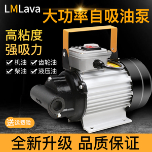 Lmlava大功率齿轮泵电动抽油泵柴油12v24v220v液压油抽油机机油泵