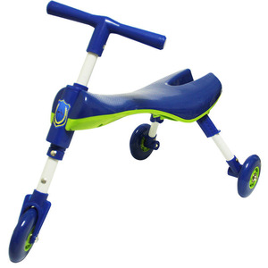 螳螂车欧镭欧儿童折叠三轮车1岁6岁可升高大号滑步车滑板车溜溜车