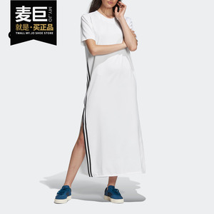 Adidas/阿迪达斯正品三叶草2019秋季新款女子 DRESS 连衣裙DU7266