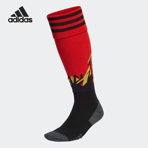 Adidas/阿迪达斯官方正品世界杯比利时男子足球运动袜子HD9418