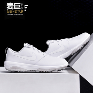 Nike/耐克正品ROSHE 男子高尔夫球鞋宽版可拆卸鞋钉运动鞋 AR5579