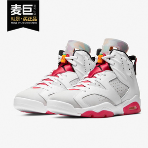 Nike/耐克正品Air Jordan 6 Hare AJ6兔八哥白红彩蛋篮球鞋CT8529