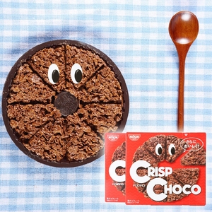 日本进口零食日清巧克力麦脆批crisp choco巧克力威化饼干食品48g