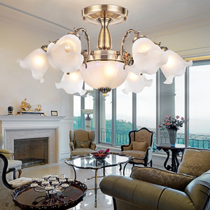 欧式客厅灯简约现代大气家用卧室灯创意个性简欧房间餐厅吸顶灯