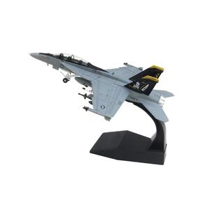 1/100美国F-18F战斗机攻击机大黄峰仿真合金飞机模型成品