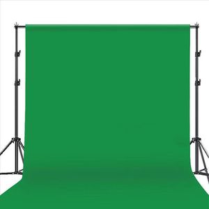 3*6米摄影背景布绿布抠像绒布拍照绿色黑色幕布网红专业特效视频电影棚装饰照相直播绿幕布扣图背景墙支架