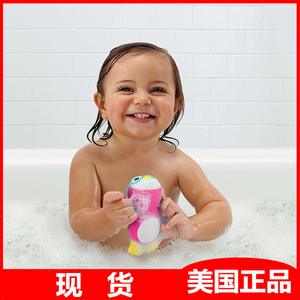 美国 munchkin麦肯齐满趣健游泳企鹅宝宝戏水洗澡发条玩具