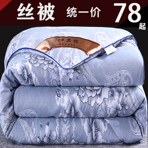 加厚保暖被子丝棉被芯冬被空调春秋冬季双人床冬天棉被褥子8/10斤