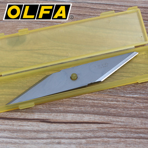 日本原装进口爱利华OLFA CKB-1 重型切割刀片|适用于CK-1重型美工刀刀片单刃刀片双头工业碳钢刀片