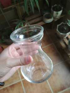 风信子水培玻璃瓶绿萝圆形花瓶透明色植物花盆容器家用小杯子直销