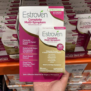 美国Estroven女性更年期综合营养维素中老年大豆异黄酮雌激素84粒