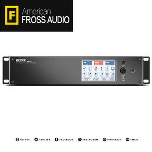 Fross/沸斯 M80 专业版家庭影院7.1数字解码KTV前级效果器混响器