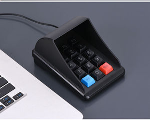数字键盘防窥数字键盘密码银行专用USB有线外接简约小键盘
