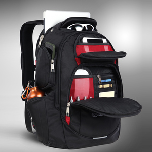 艾奔多功能双肩包背包电脑包大容量旅行包耐用学生书包精品男包