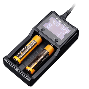 Fenix菲尼克斯ARE-A2/A4液晶充电器18650/21700智能锂电池充电