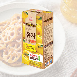 韩国进口食品零食 不倒翁蜂蜜柚子茶30g*10条盒装柚子冲饮饮料