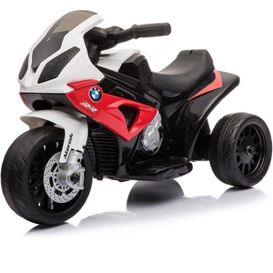贝瑞佳儿童电动车可坐人电动越野宝宝玩具车宝马三轮摩托车