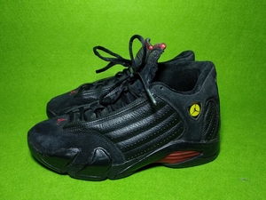 二手正品 311832-002 Jordan14  AJ14 黑红 最后一投 篮球鞋 41码