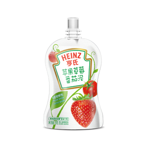 【顺手买一件】亨氏超金果泥苹果草莓番茄泥(24年9月到期)78g*1