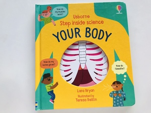 Your Body 人体立体机关图书 英文儿童科普绘本 英语洞洞翻翻书
