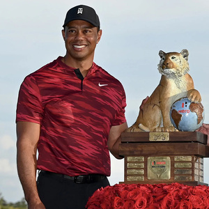 Nike耐克Tiger Woods高尔夫T恤英雄挑战赛老虎伍兹款男短袖POLO衫