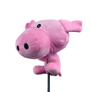 高尔夫球杆套动物杆套粉红小猪卡通动漫可爱一号木球道木杆套