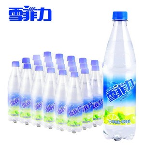雪菲力盐汽水600ml*24瓶整箱饮品柠檬碳酸气泡水饮料临期批特价