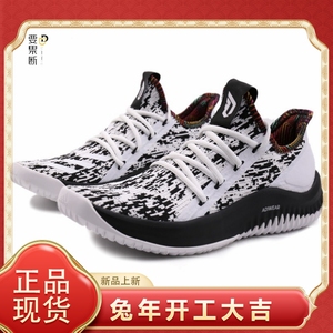 Adidas DameD.O.L.L.A.利拉德4 迷彩雪花男子实战篮球鞋 AQ0828