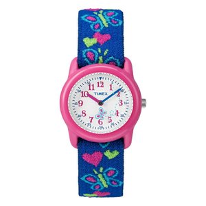 包拼邮日本代购 Timex天美时可爱女生手表蝴蝶爱心儿童伸缩式腕表