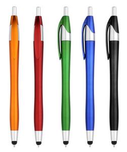 彩色两用灵敏手写笔感触触控笔电容笔手机通用触屏笔平板笔圆珠笔