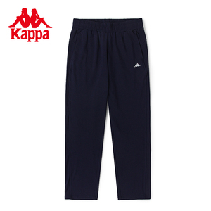 Kappa卡帕女裤2024春季新款运动休闲百搭针织长裤K0C42AK08