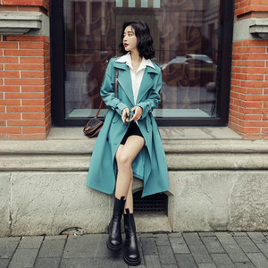 高级感风衣2023新款韩版气质春秋设计感高端气质小众时尚大衣外套