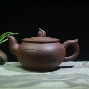 宜兴石瓢紫砂壶原矿紫泥清水泥大号大容量家用泡茶壶紫沙工夫茶具