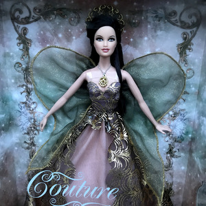 专柜正品收藏版Barbie 梦幻天使芭比娃娃 女孩玩具公主礼物 T7898